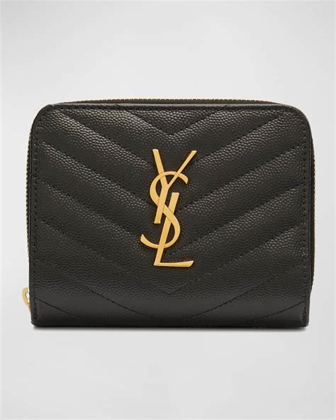 ysl bifold wallet men's